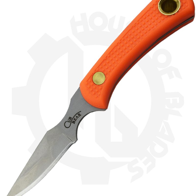 Knives of Alaska Cub Bear 00008FG - Orange Suregrip