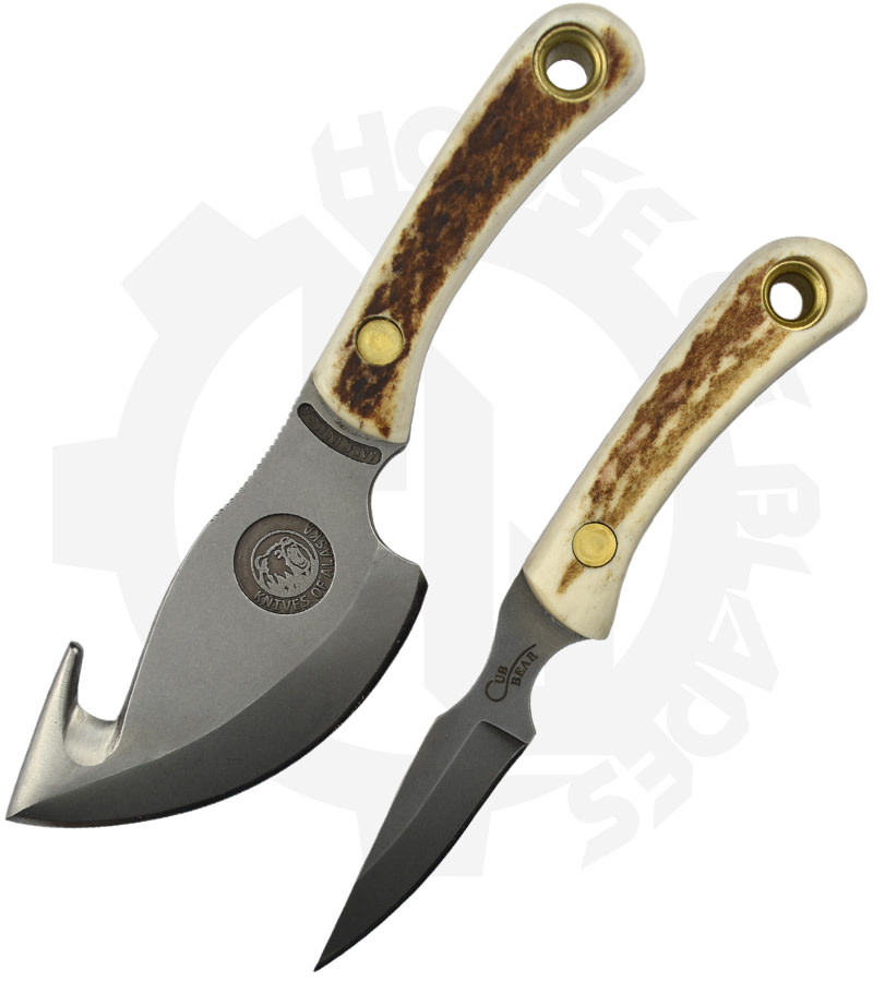 Knives of Alaska Light Hunter Cub Combo 00013FG - Stag