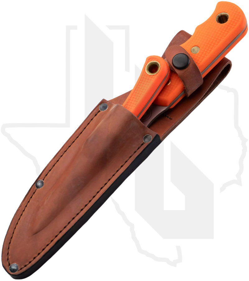 Knives of Alaska Bush Camp and Cub Combo 00036FG - Orange Suregrip - Image 2