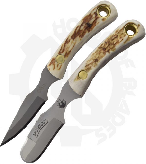 Knives of Alaska Muskrat Cub Combo 00101FG - Stag