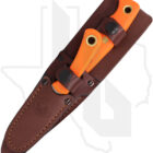 Knives of Alaska Jaeger, Muskrat Combo 00258FG - Orange, Suregrip - Image 3