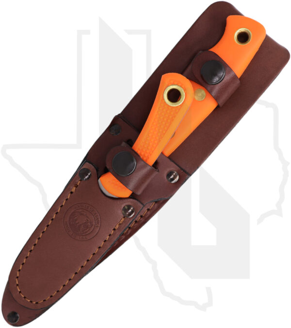 Knives of Alaska Jaeger, Muskrat Combo 00258FG - Orange, Suregrip - Image 3
