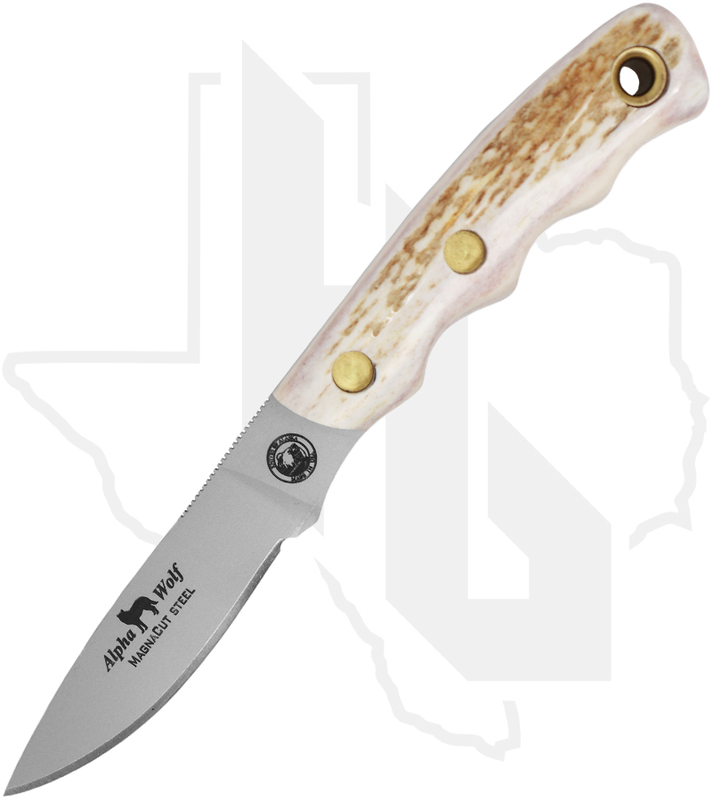 Knives of Alaska Alpha Wolf 00332FG - Stag
