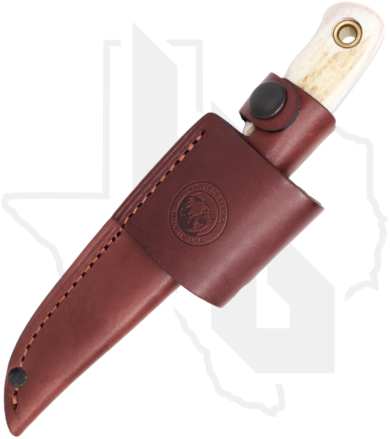 Knives of Alaska Alpha Wolf 00332FG - Stag - Image 3