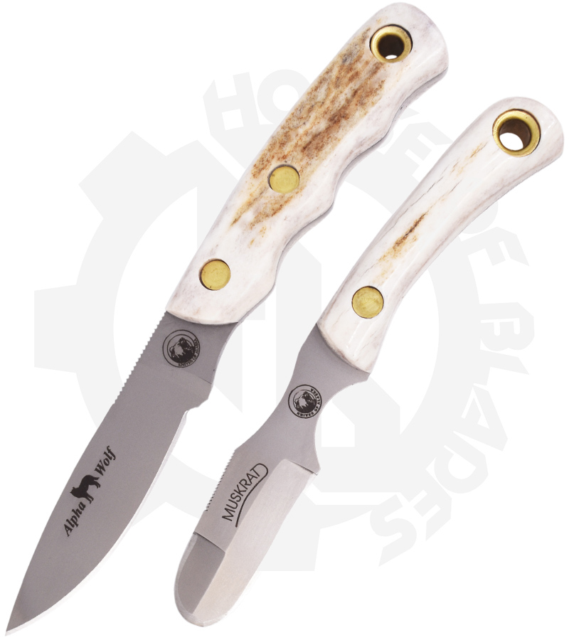 Knives of Alaska Muskrat Combo 00371FG - Stag