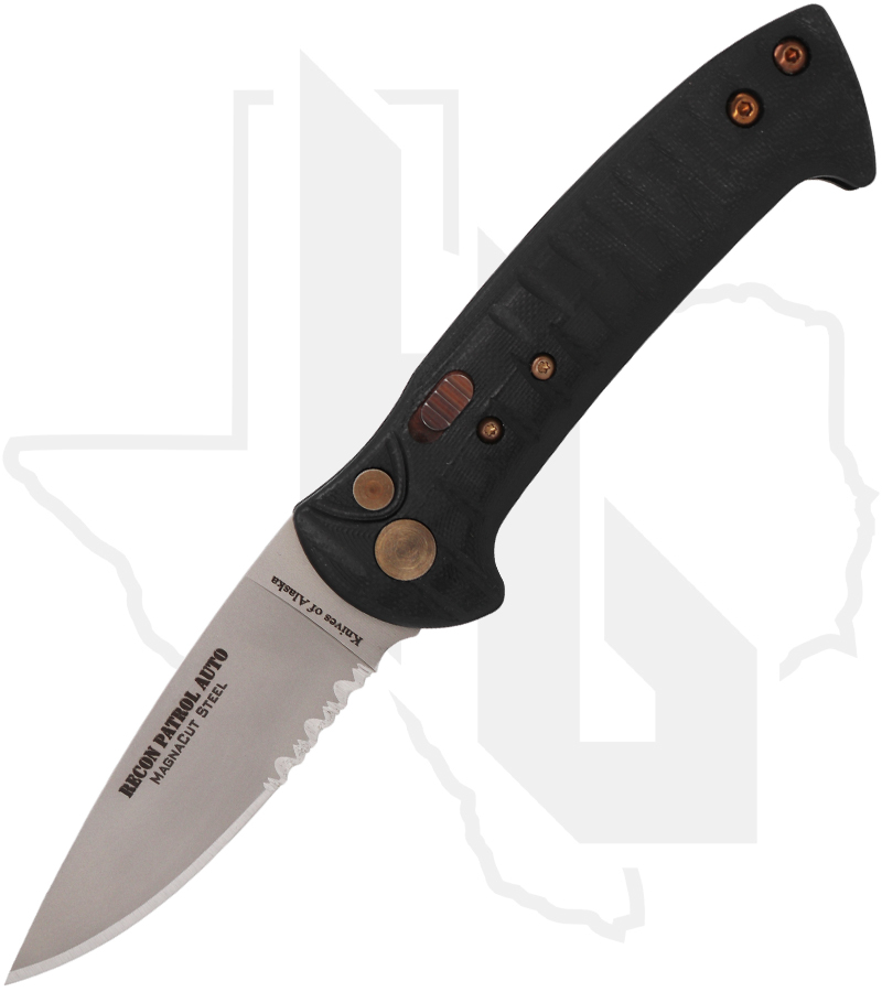 Knives of Alaska Recon Patrol 00937FG - Black G-10