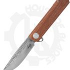 Boker Cataclyst 01BO479DAM - Brown Micarta,Damascus