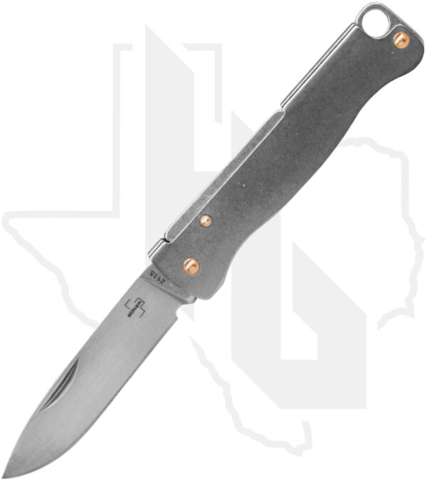 Boker Atlas Mini 01BP0024 - Stainless Steel