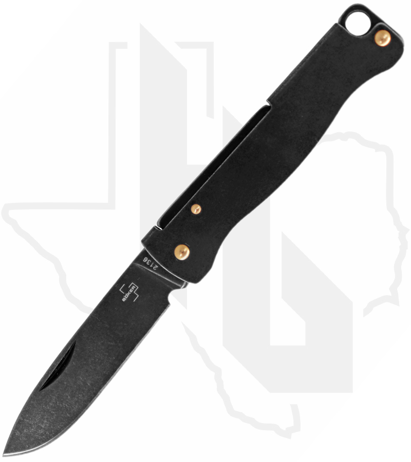 Boker Atlas Mini 01BP0025 - Blackwash, Stainless Steel