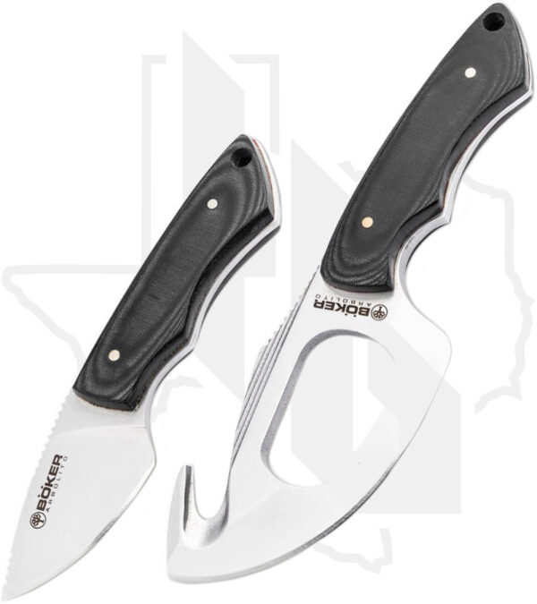 Boker Chaman Set 02BA5129M - Black Micarta