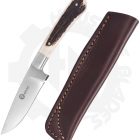 W.R. case 58182 smooth Antique bone trapper
