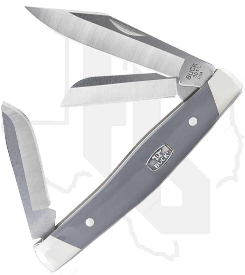 Buck Stockman 0301GYS2 - Grey Acetal Copolymer