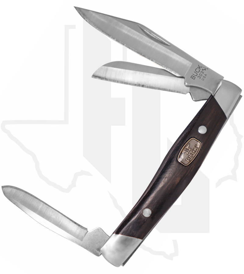 Buck Cadet 0303BRS2 - Ebony Wood