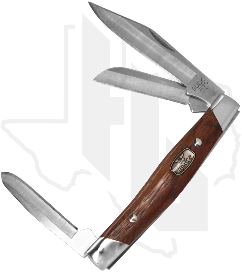 Buck Cadet 0303BRS3 - Granadillo Wood