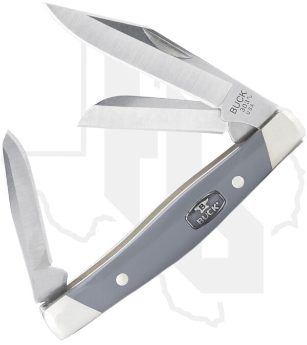 Buck Cadet 0303GYS2 - Gray Acetal Copolymer