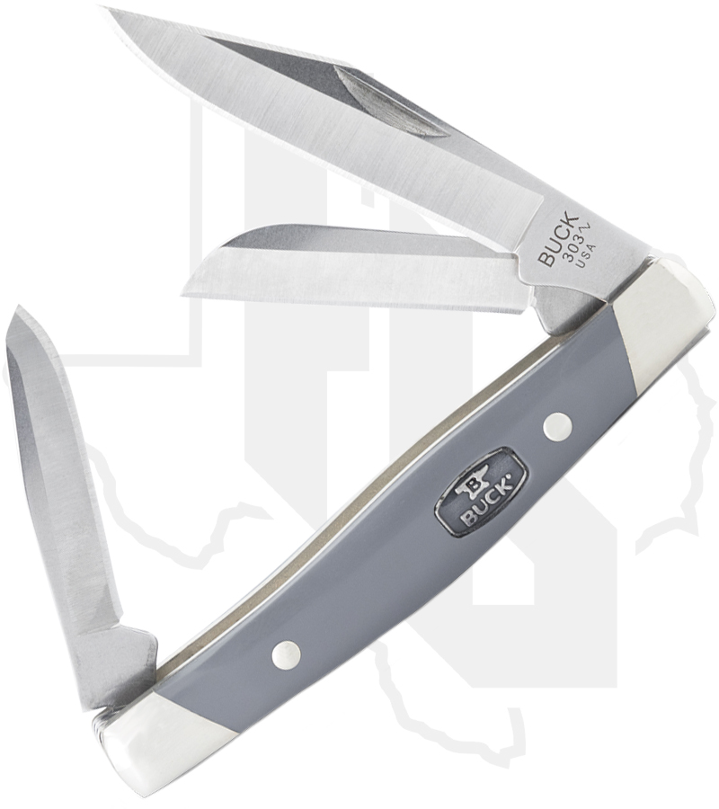 Buck Cadet 0303GYS2 - Gray Acetal Copolymer