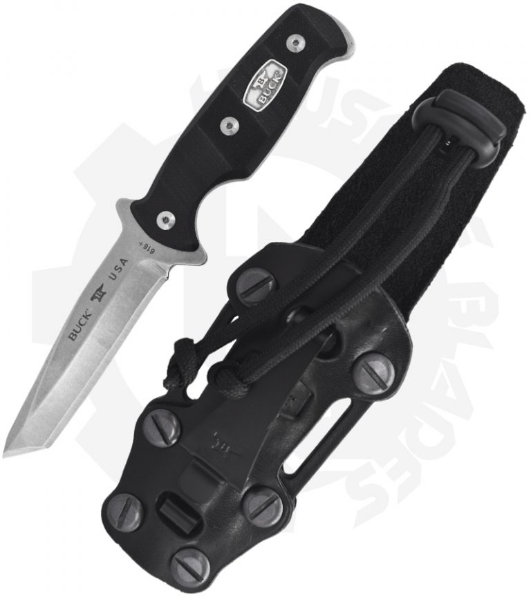 Buck Boot Knife 0616BKS – Black, G-10 – House of Blades