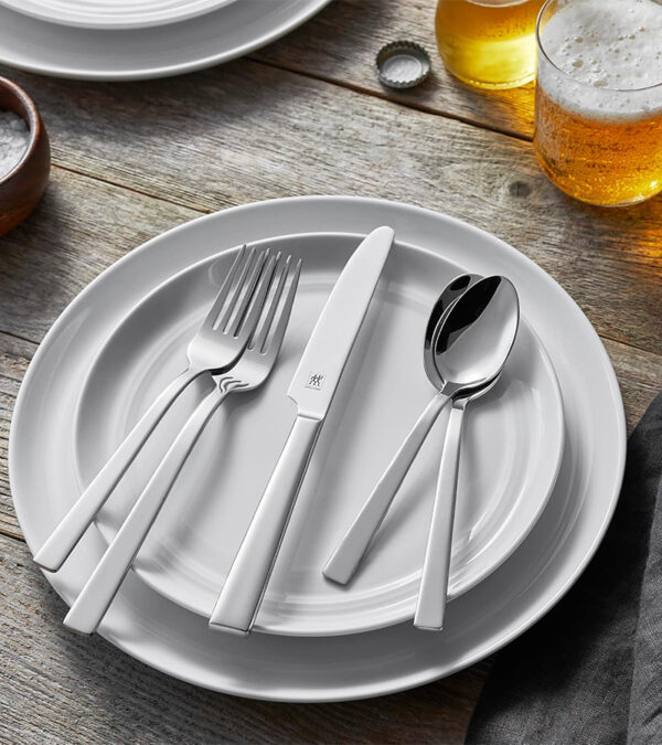 Zwilling J.A. Henckels 45-pc Flatware Set 07041-245 - Polished Stainless Steel - Image 2