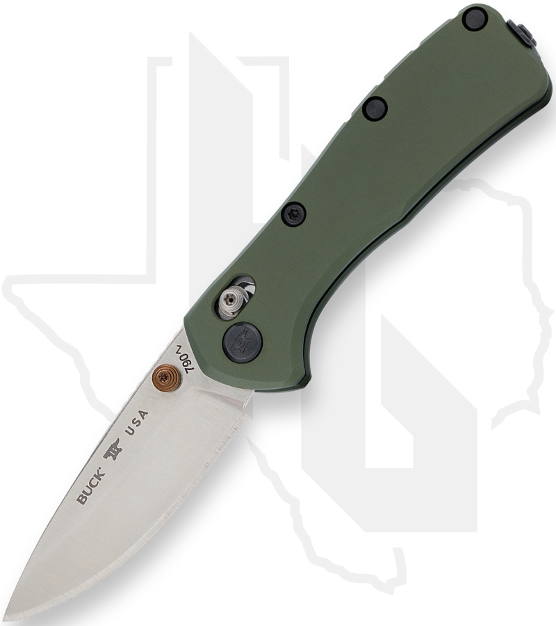 Buck Mini Range Elite 0790GRS - Green Aluminum