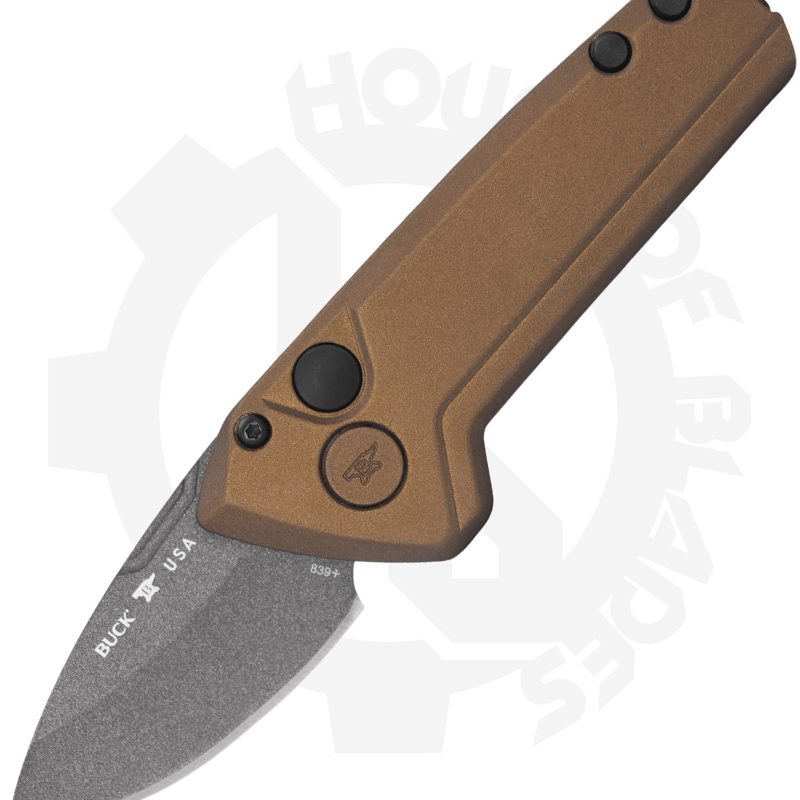 Buck Mini Deploy 0839BRS1 - Bronze, Tungsten