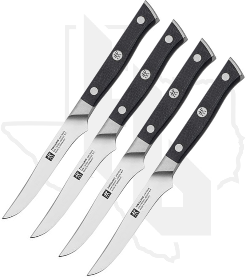 Zwilling J.A. Henckels 4 Pc. Steak Knives 1033926 - Jute Micarta