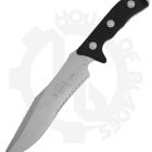 Microtech Arbiter Partially Serrated 104-12 - Stonewash