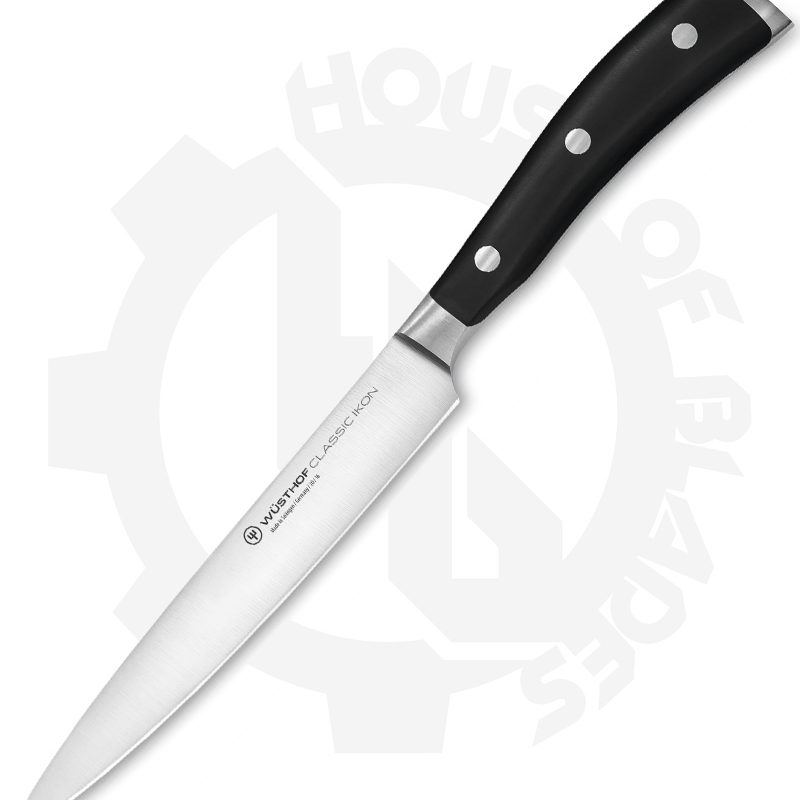 Wusthof 6 in Utility Knife 1040330716 - Black