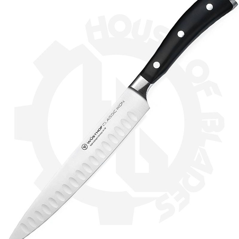 Wusthof 8 in HE Carving Blister 1040330820 - Black
