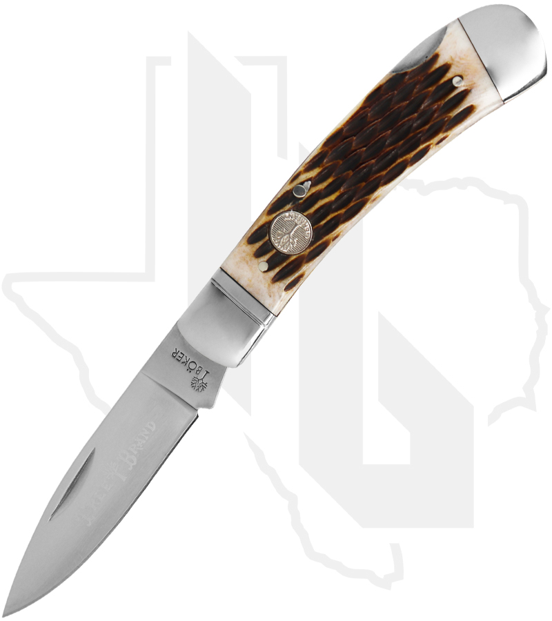Boker TS 2.0 Lockback 110891 - Amber Jigged Bone