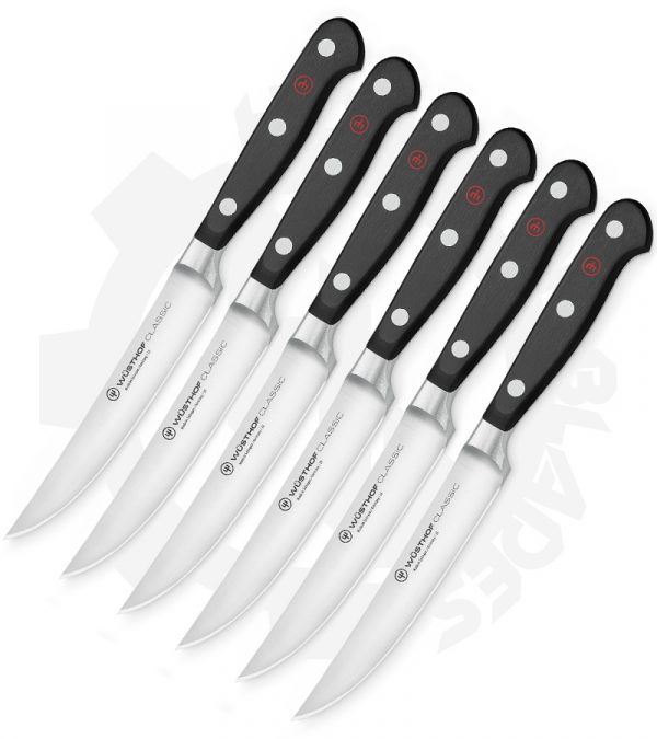 Wusthof 6 Pc Steak Knives 1120160601