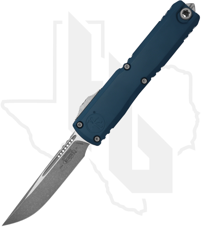 Microtech Ultratech 11214-10APDO - Double Edge, Apocalyptic, Deep Ocean