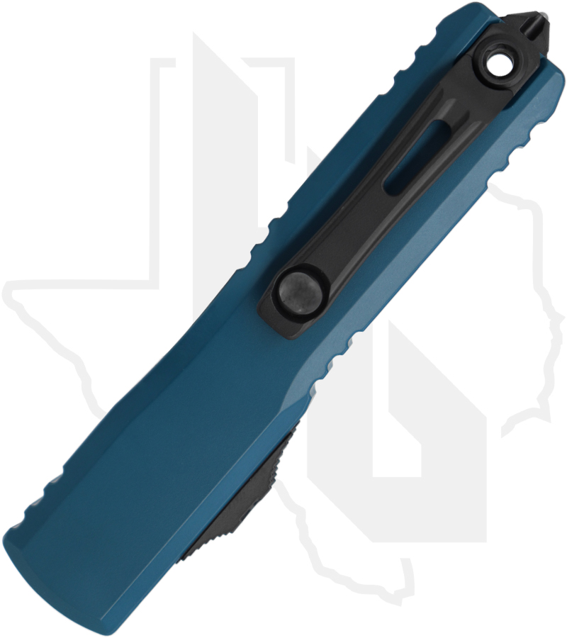 Microtech Ultratech 11214-1DO - Single Edge, Black Standard, Deep Ocean - Image 2