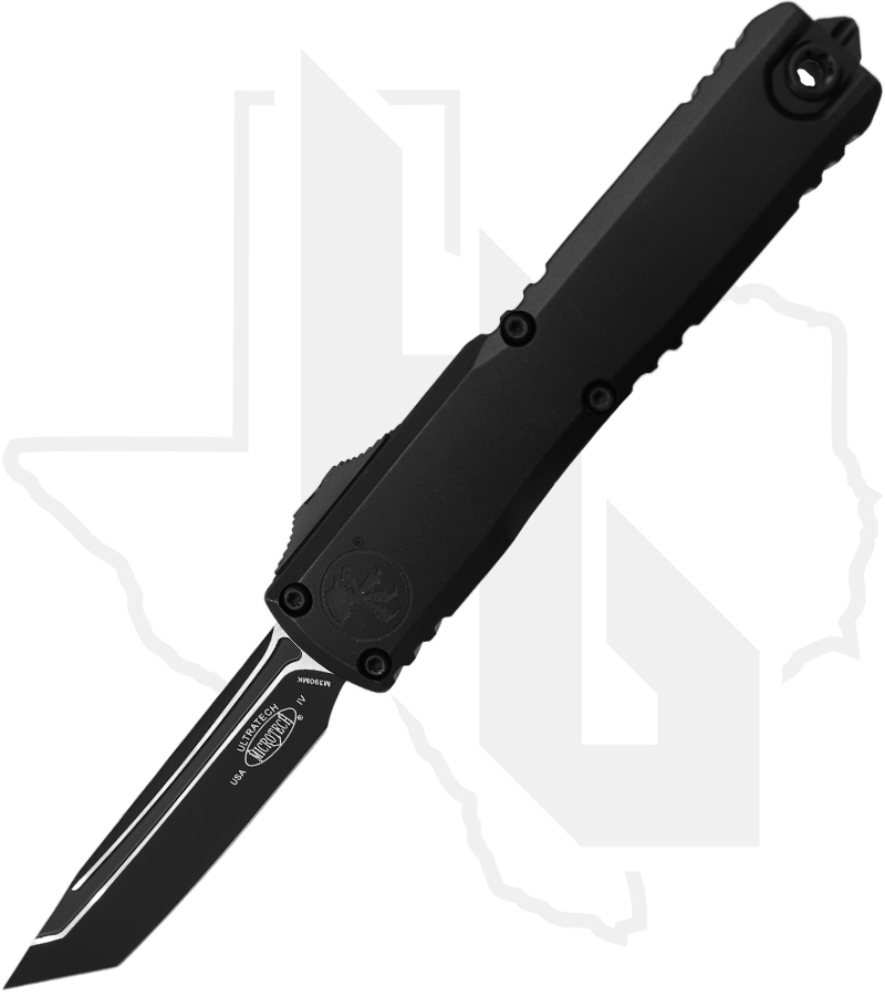 Microtech Ultratech 11234-1T - Tanto Edge, Black Standard, Tactical