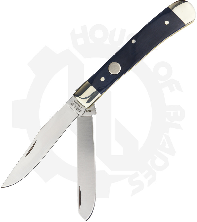 Boker House of Blades Exclusive Trapper 112525SBLBN