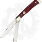 Boker House of Blades Exclusive Trapper 112525SRBN - Red Bone