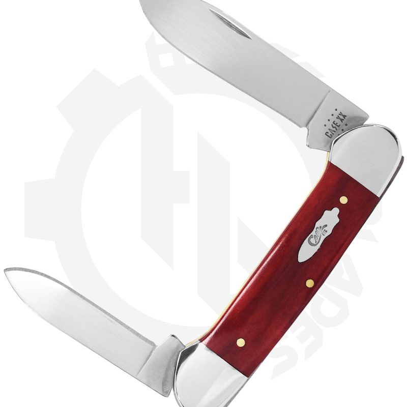 W.R. Case Canoe 11326 - Red, Bone, Smooth