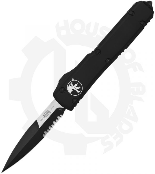 Microtech Ultratech Bayonet 120-2T - Black, Partially Serrated