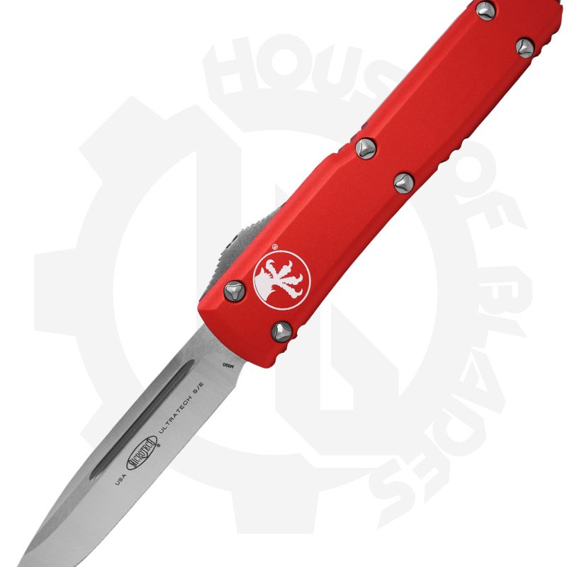 Microtech Ultratech 121-4RD - Single Edge, Satin
