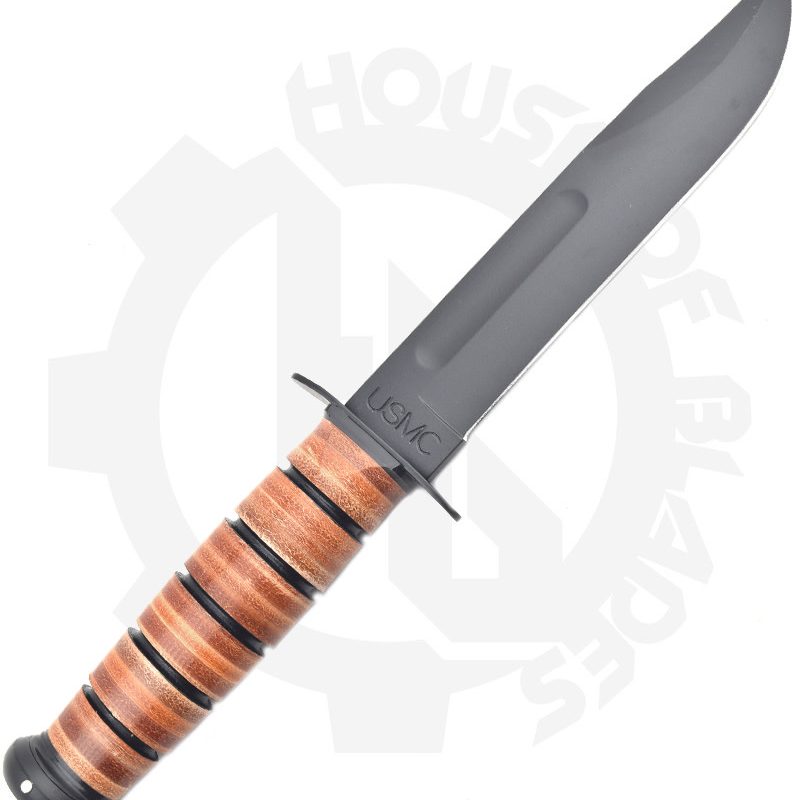 KA-BAR USMC Fighting/Utility Knife 1217 - Brown