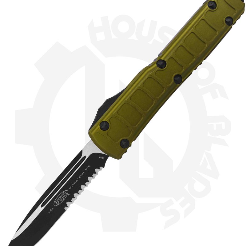 Microtech Ultratech 121II-2ODS - Stepside, Partially Serrated