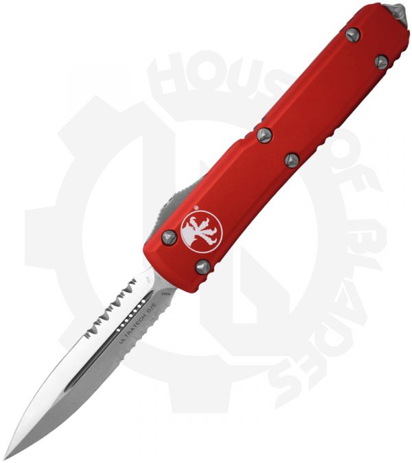 Microtech Ultratech 122-11RD - Double Edge, Red