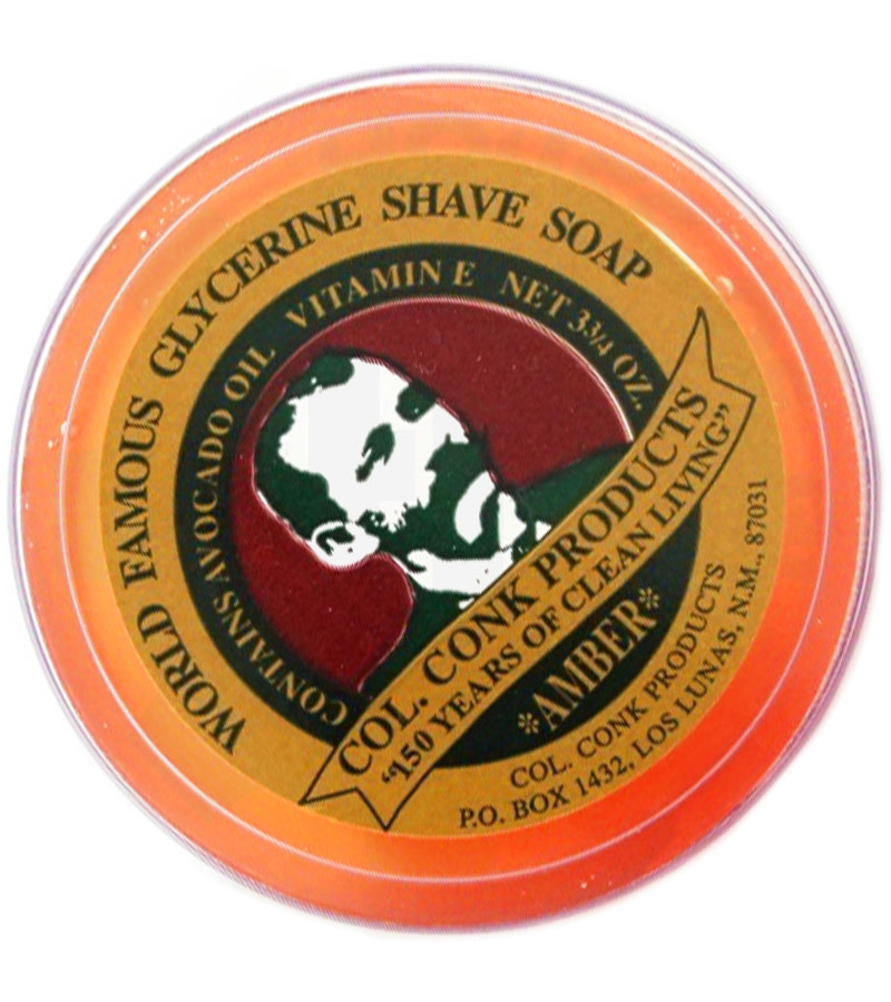 Colonel Ichabod Conk Shave Soap 123 - Amber