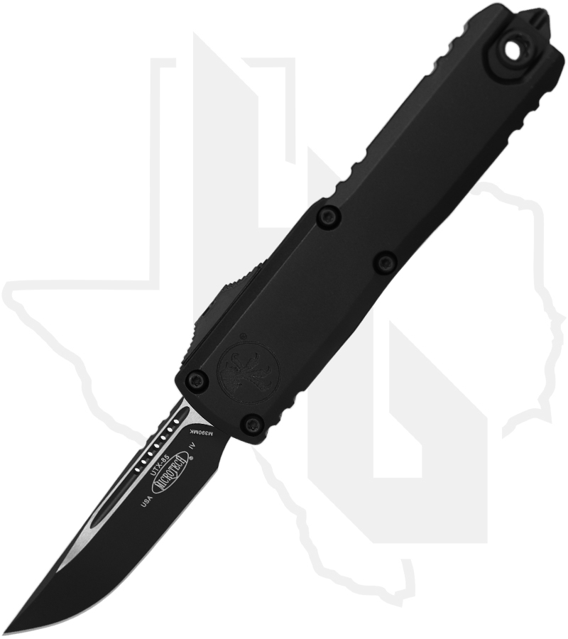 Microtech UTX-85 12314-1T - Single Edge, Black Standard, Tactical