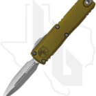 Microtech UTX-85 1232-10APOD - Double Edge, Apocalyptic, Standard, OD Green