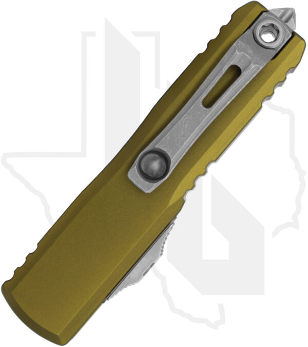 Microtech UTX-85 1232-10APOD - Double Edge, Apocalyptic, Standard, OD Green - Image 2