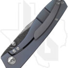 Ocaso Knives Delos 12IBL - Dark Matter Blue Fat Carbon Fiber, Titanium - Image 2