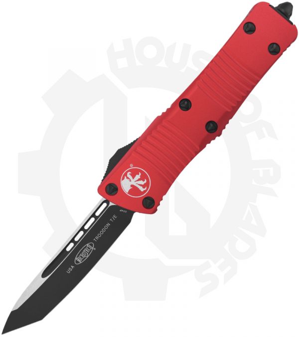 Microtech Troodon 140-1RD - Black, Red