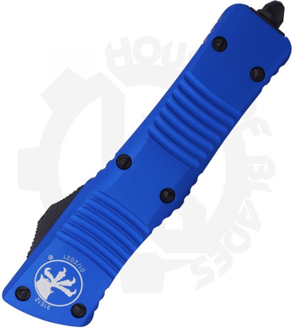 Microtech Combat Troodon D/E Black Standard 142-1BL – Blue