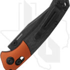 Benchmade Mini Crooked River 15085BK-04 - Black Micarta, Copper - Image 2