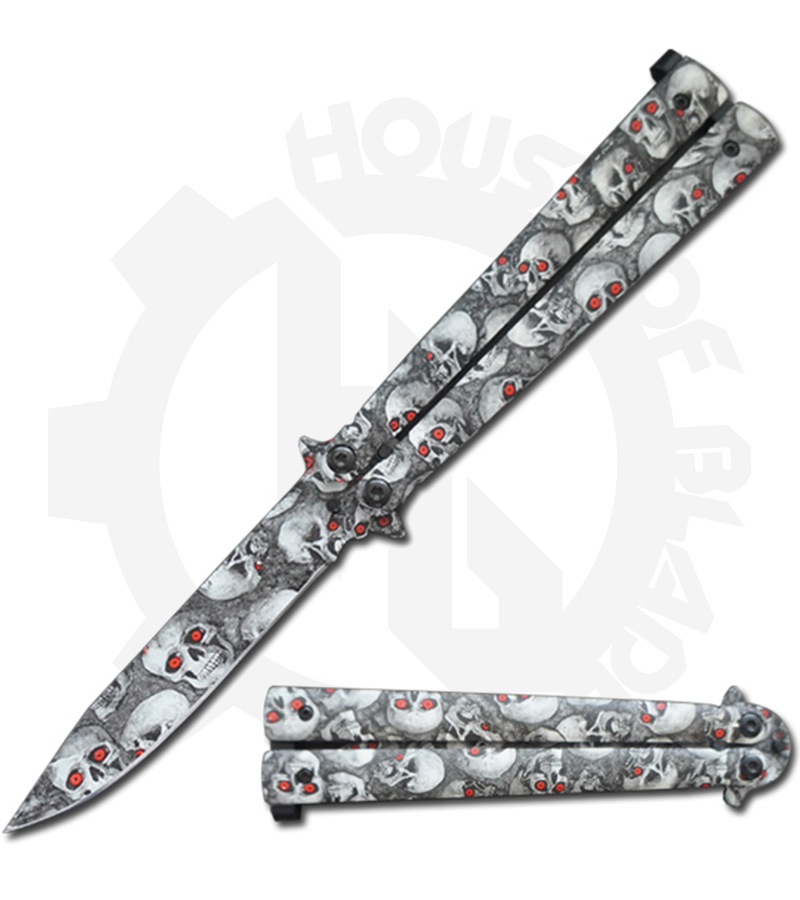 VB Sports Butterfly Knife 151SC - Skull Camo
